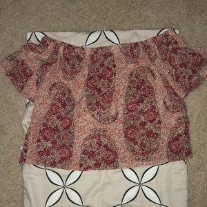 Off the shoulder top